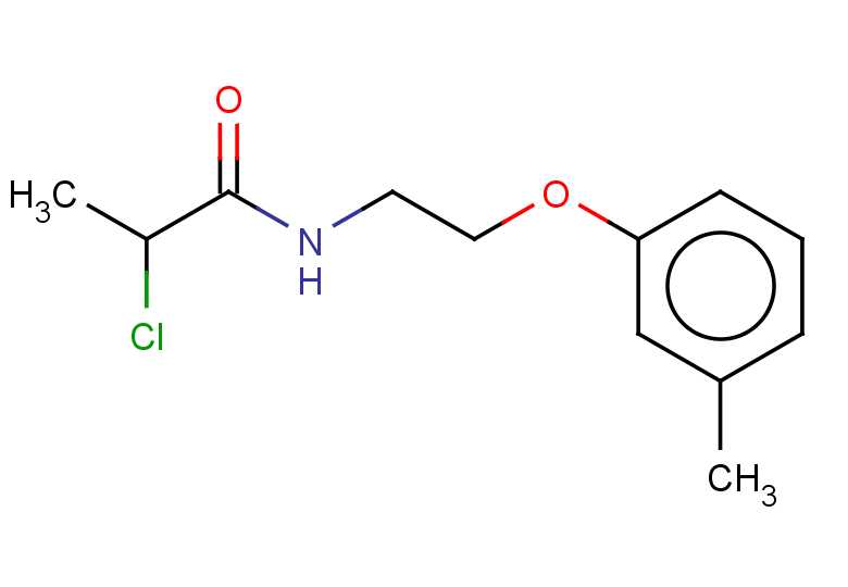2-chloro-N-[2-(3-methylphenoxy)ethyl]propanamide