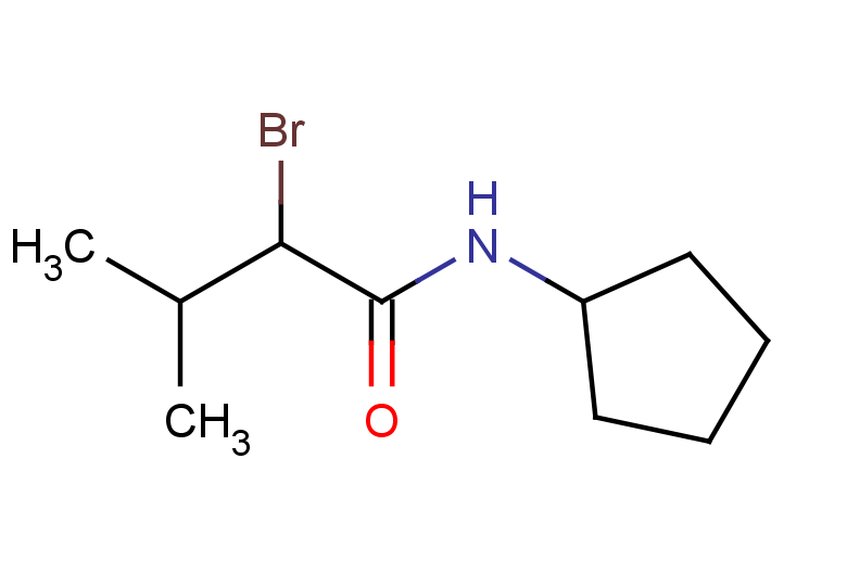 2-bromo-N-cyclopentyl-3-methylbutanamide