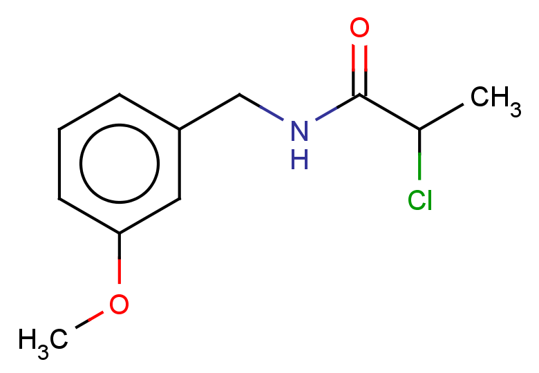 2-chloro-N-[(3-methoxyphenyl)methyl]propanamide