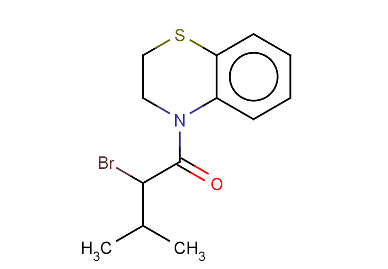 2-bromo-1-(3,4-dihydro-2H-1,4-benzothiazin-4-yl)-3-methylbutan-1-one
