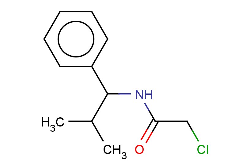 2-chloro-N-(2-methyl-1-phenylpropyl)acetamide
