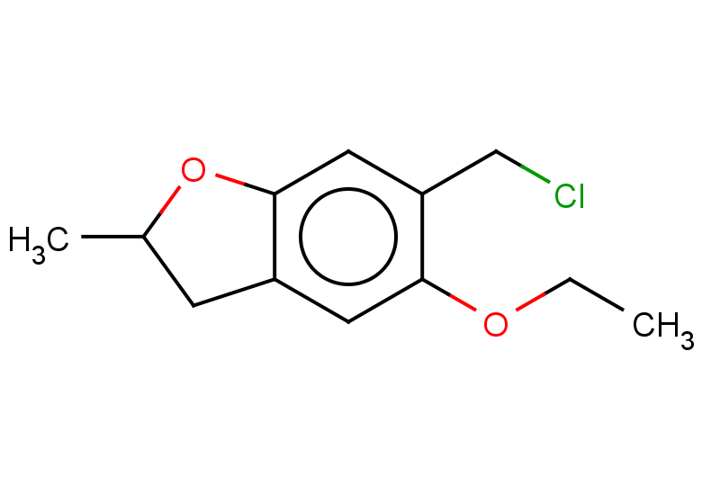 6-(chloromethyl)-5-ethoxy-2-methyl-2,3-dihydro-1-benzofuran