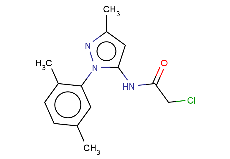2-chloro-N-[1-(2,5-dimethylphenyl)-3-methyl-1H-pyrazol-5-yl]acetamide