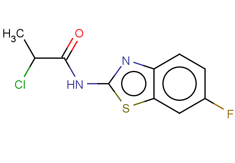2-chloro-N-(6-fluoro-1,3-benzothiazol-2-yl)propanamide