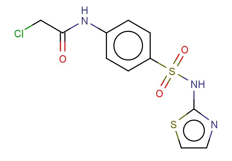2-chloro-N-{4-[(1,3-thiazol-2-yl)sulfamoyl]phenyl}acetamide