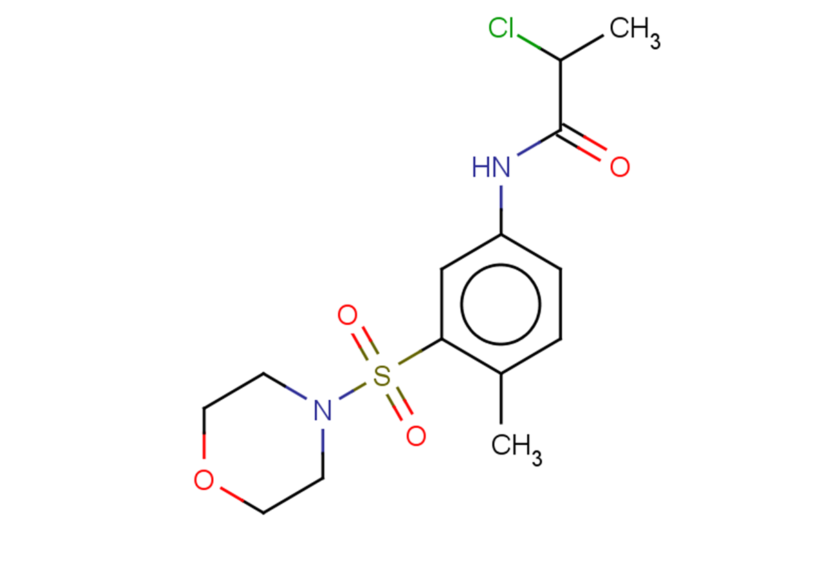 2-chloro-N-[4-methyl-3-(morpholine-4-sulfonyl)phenyl]propanamide
