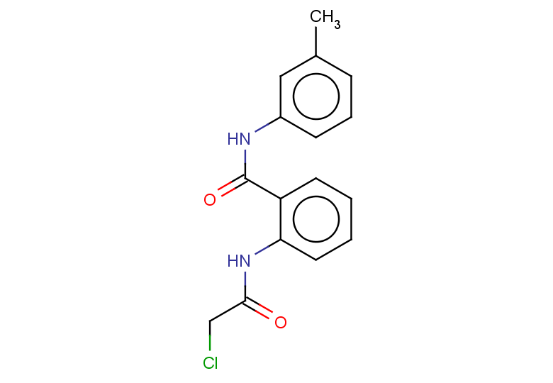 2-(2-chloroacetamido)-N-(3-methylphenyl)benzamide