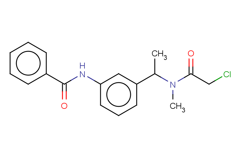 N-{3-[1-(2-chloro-N-methylacetamido)ethyl]phenyl}benzamide