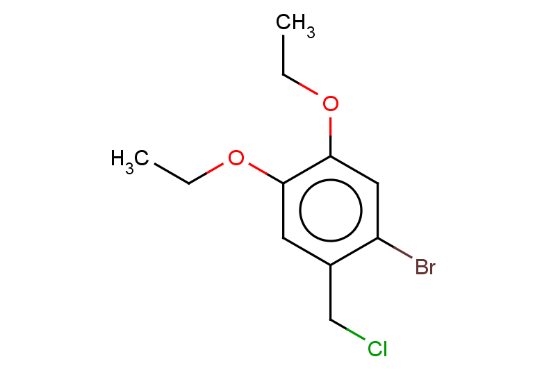 1-bromo-2-(chloromethyl)-4,5-diethoxybenzene