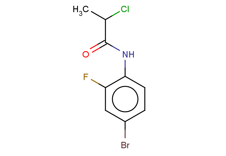 N-(4-bromo-2-fluorophenyl)-2-chloropropanamide