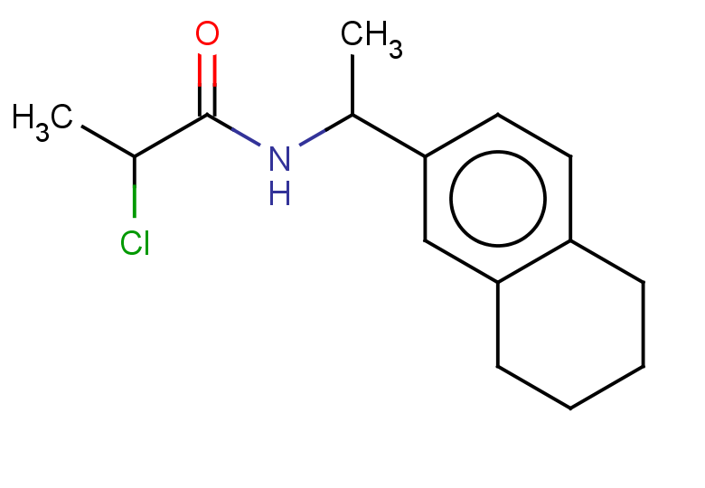 2-chloro-N-[1-(5,6,7,8-tetrahydronaphthalen-2-yl)ethyl]propanamide