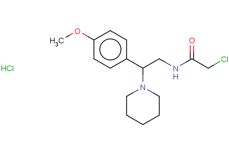 2-chloro-N-[2-(4-methoxyphenyl)-2-(piperidin-1-yl)ethyl]acetamide hydrochloride