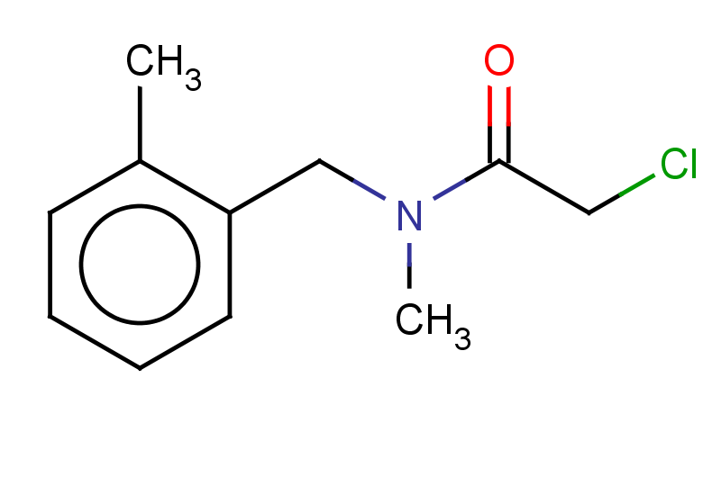 2-chloro-N-methyl-N-[(2-methylphenyl)methyl]acetamide