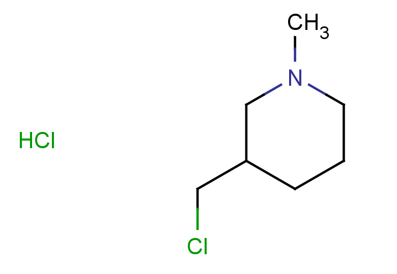 3-(chloromethyl)-1-methylpiperidine hydrochloride