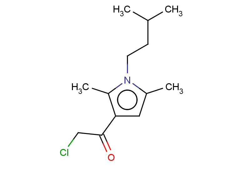 2-chloro-1-[2,5-dimethyl-1-(3-methylbutyl)-1H-pyrrol-3-yl]ethan-1-one