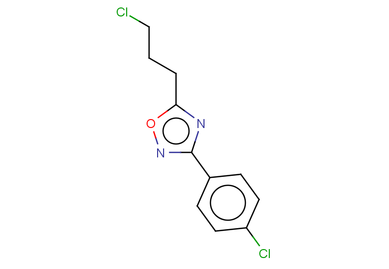 3-(4-chlorophenyl)-5-(3-chloropropyl)-1,2,4-oxadiazole