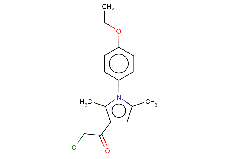 2-chloro-1-[1-(4-ethoxyphenyl)-2,5-dimethyl-1H-pyrrol-3-yl]ethan-1-one