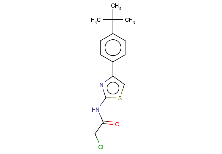 N-[4-(4-tert-butylphenyl)-1,3-thiazol-2-yl]-2-chloroacetamide