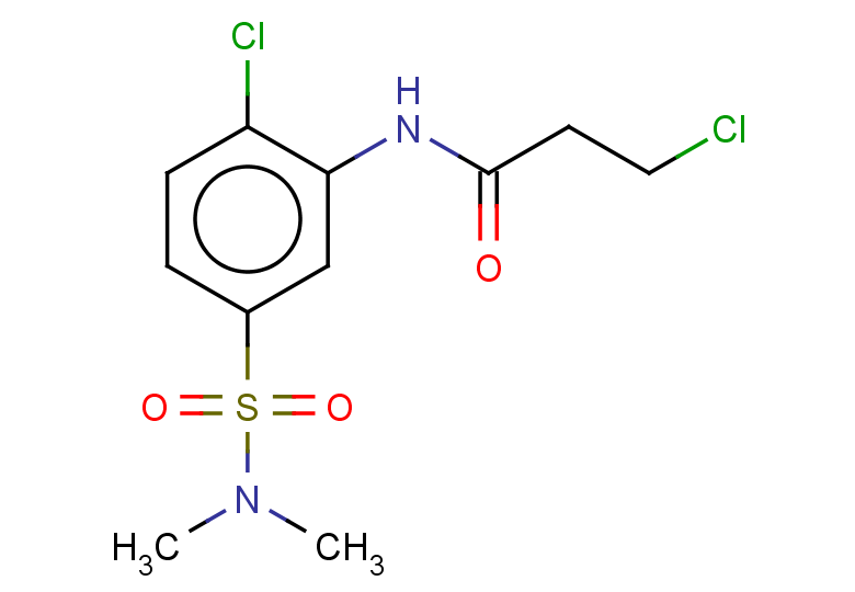 3-chloro-N-[2-chloro-5-(dimethylsulfamoyl)phenyl]propanamide