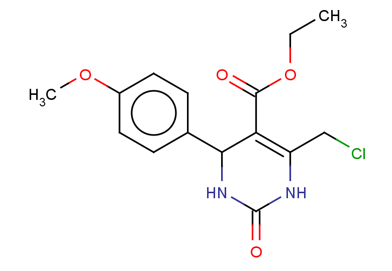 ethyl 6-(chloromethyl)-4-(4-methoxyphenyl)-2-oxo-1,2,3,4-tetrahydropyrimidine-5-carboxylate