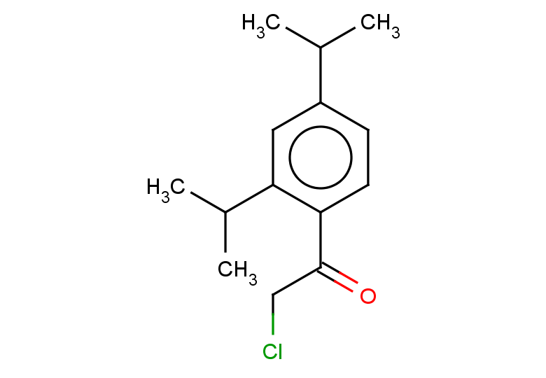 1-[2,4-bis(propan-2-yl)phenyl]-2-chloroethan-1-one