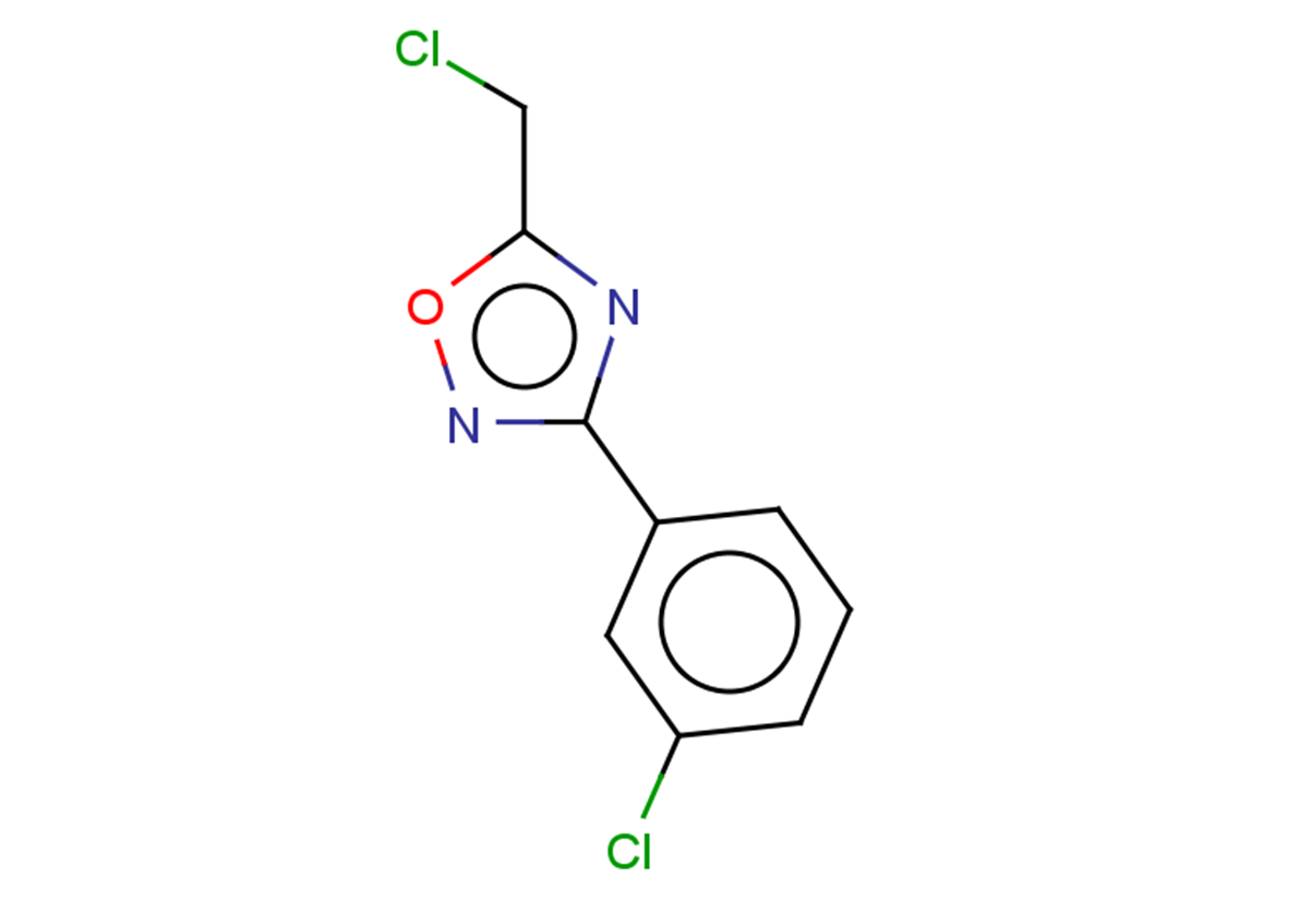 5-(chloromethyl)-3-(3-chlorophenyl)-1,2,4-oxadiazole