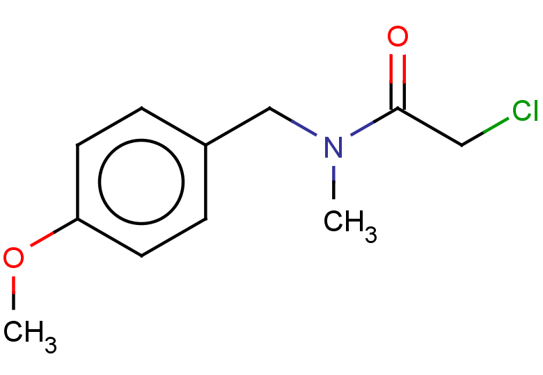 2-chloro-N-[(4-methoxyphenyl)methyl]-N-methylacetamide