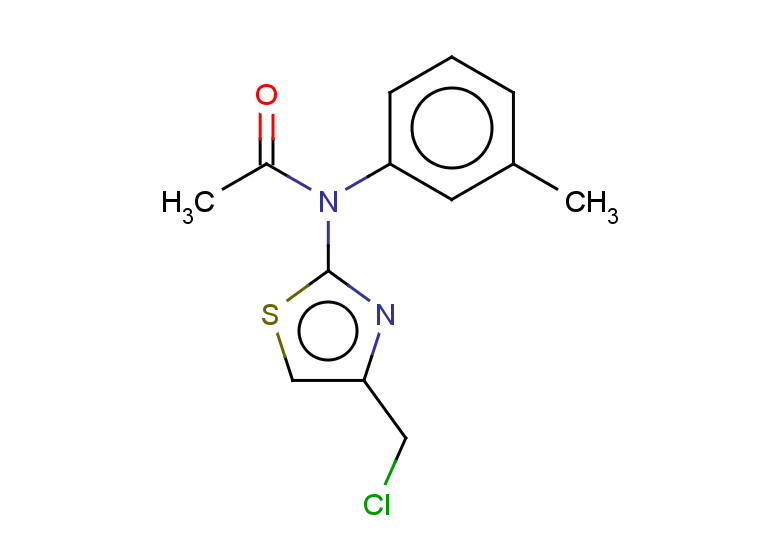 N-[4-(chloromethyl)-1,3-thiazol-2-yl]-N-(3-methylphenyl)acetamide