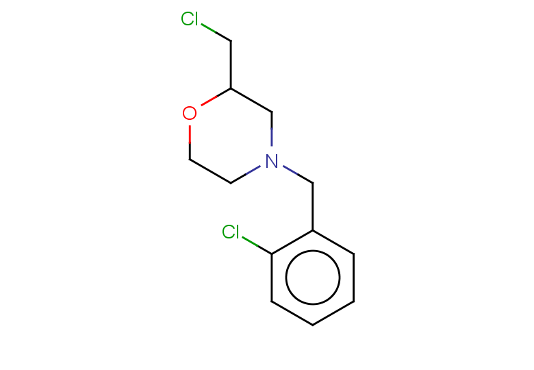 2-(chloromethyl)-4-[(2-chlorophenyl)methyl]morpholine