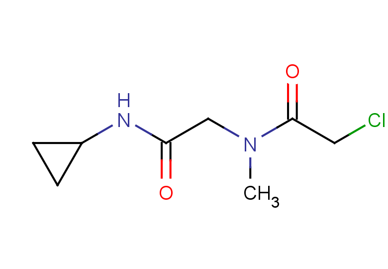 2-chloro-N-[(cyclopropylcarbamoyl)methyl]-N-methylacetamide