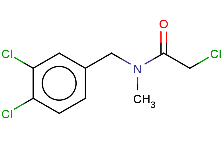 2-chloro-N-[(3,4-dichlorophenyl)methyl]-N-methylacetamide