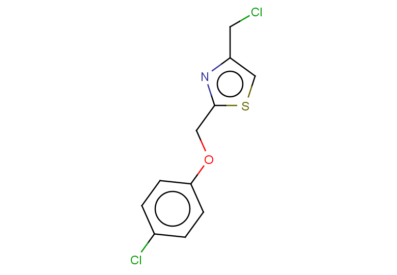 4-(chloromethyl)-2-(4-chlorophenoxymethyl)-1,3-thiazole
