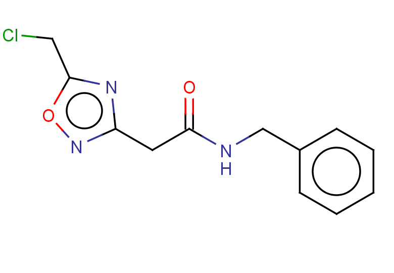 N-benzyl-2-[5-(chloromethyl)-1,2,4-oxadiazol-3-yl]acetamide