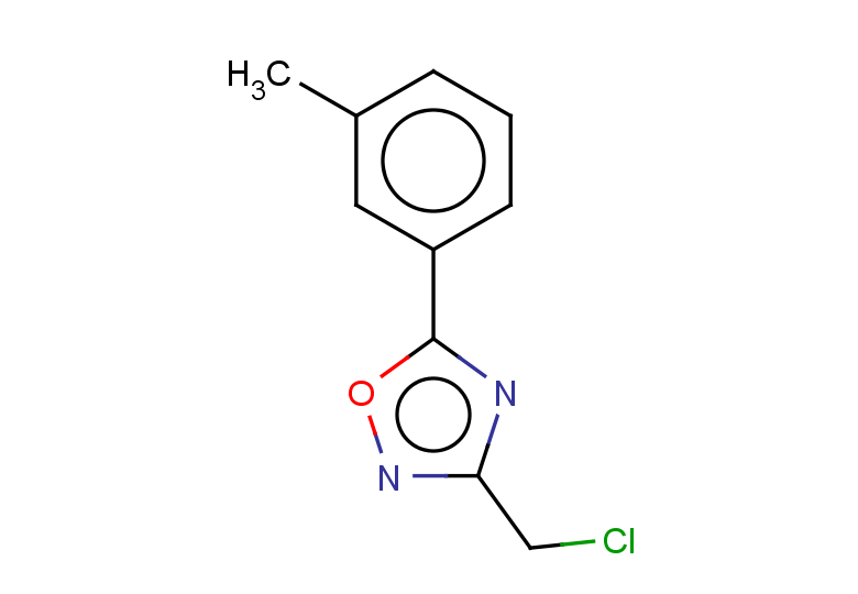 3-(chloromethyl)-5-(3-methylphenyl)-1,2,4-oxadiazole
