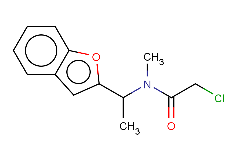 N-[1-(1-benzofuran-2-yl)ethyl]-2-chloro-N-methylacetamide