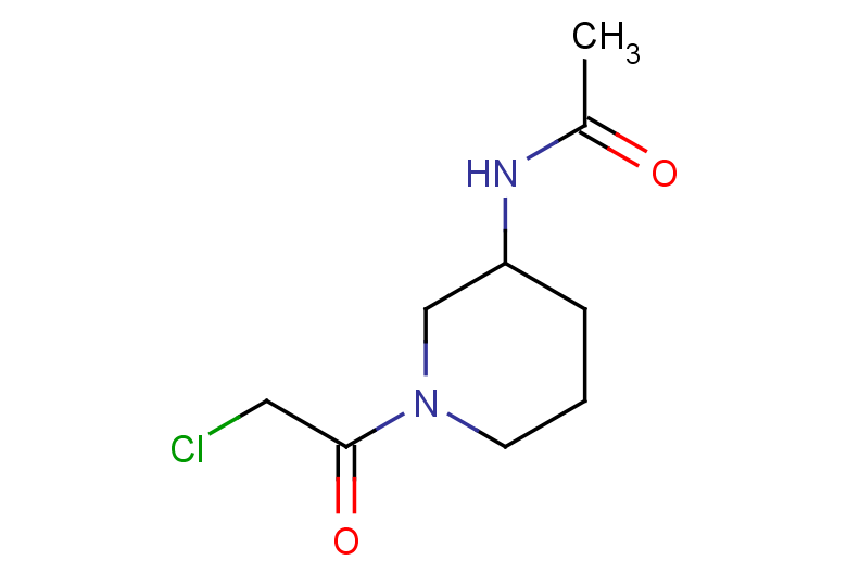 N-[1-(2-chloroacetyl)piperidin-3-yl]acetamide