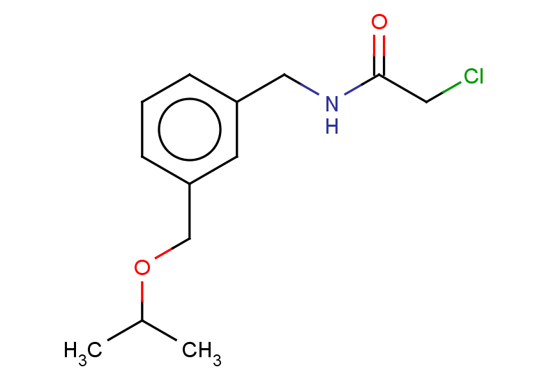 2-chloro-N-({3-[(propan-2-yloxy)methyl]phenyl}methyl)acetamide