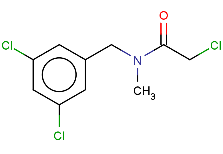 2-chloro-N-[(3,5-dichlorophenyl)methyl]-N-methylacetamide