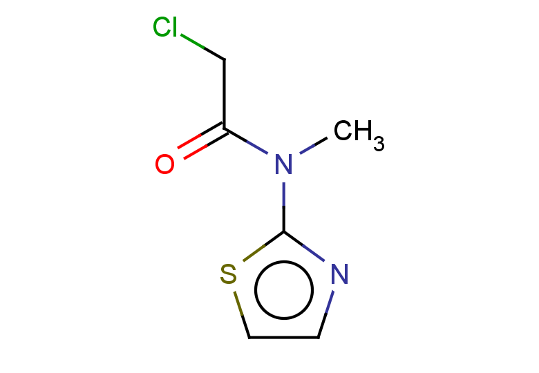 2-chloro-N-methyl-N-(1,3-thiazol-2-yl)acetamide