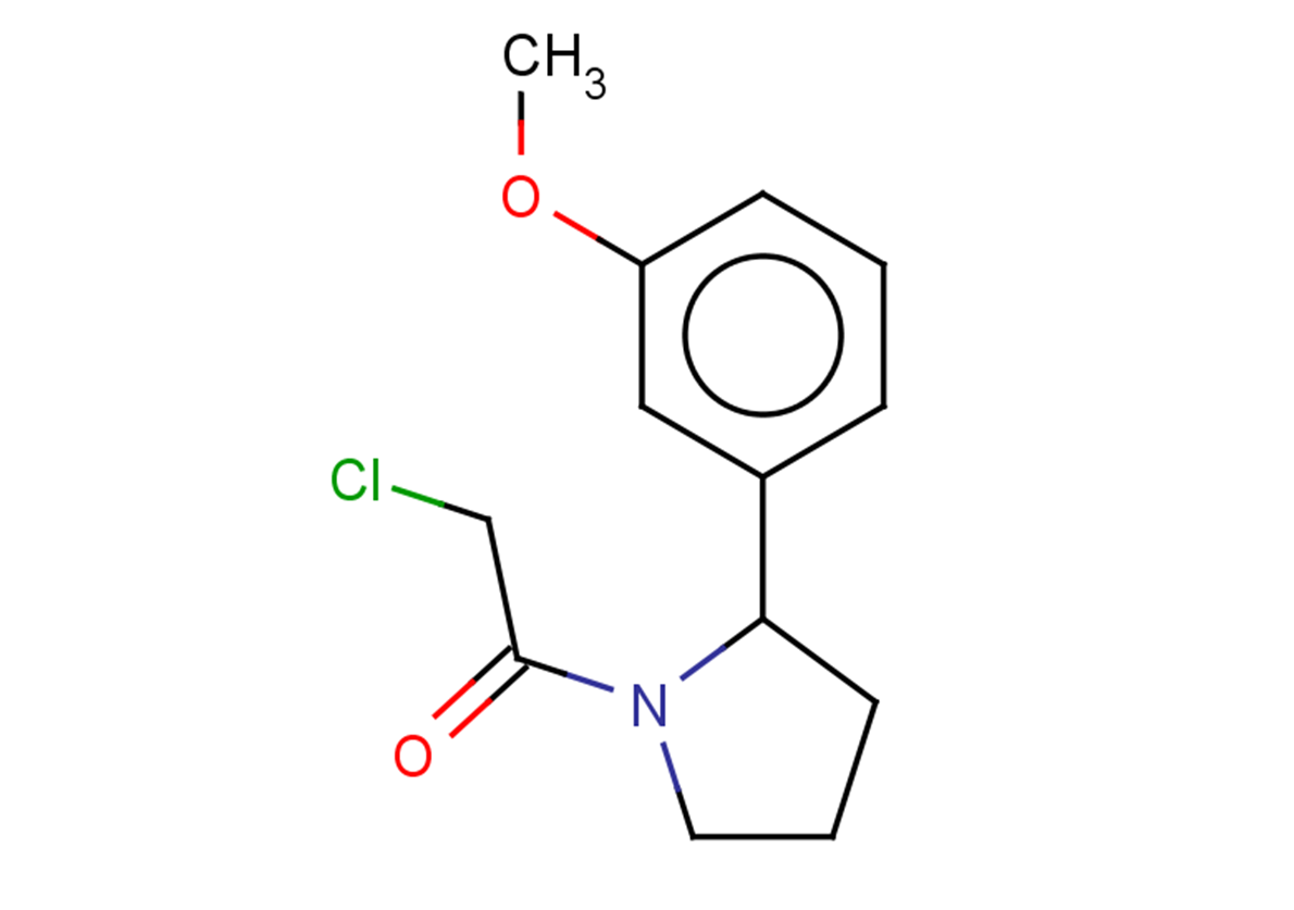 2-chloro-1-[2-(3-methoxyphenyl)pyrrolidin-1-yl]ethan-1-one