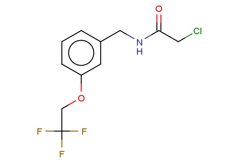 2-chloro-N-{[3-(2,2,2-trifluoroethoxy)phenyl]methyl}acetamide