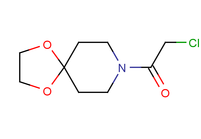 2-chloro-1-{1,4-dioxa-8-azaspiro[4.5]decan-8-yl}ethan-1-one