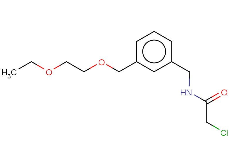 2-chloro-N-({3-[(2-ethoxyethoxy)methyl]phenyl}methyl)acetamide