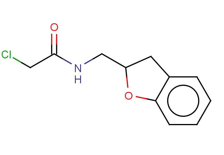 2-chloro-N-[(2,3-dihydro-1-benzofuran-2-yl)methyl]acetamide