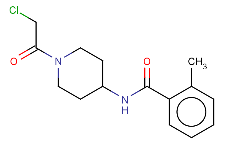N-[1-(2-chloroacetyl)piperidin-4-yl]-2-methylbenzamide