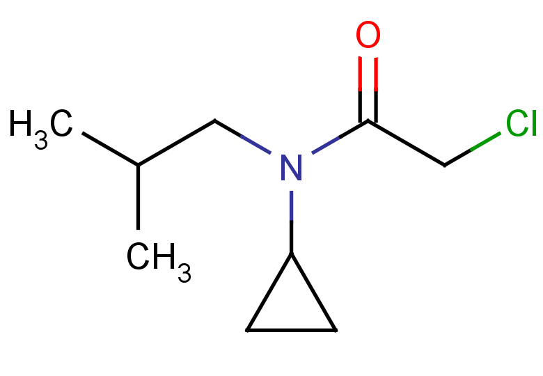 2-chloro-N-cyclopropyl-N-(2-methylpropyl)acetamide