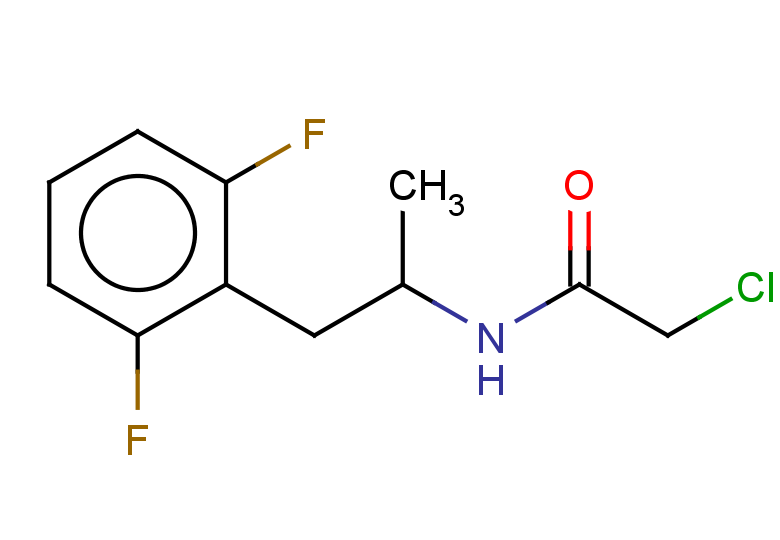 2-chloro-N-[1-(2,6-difluorophenyl)propan-2-yl]acetamide