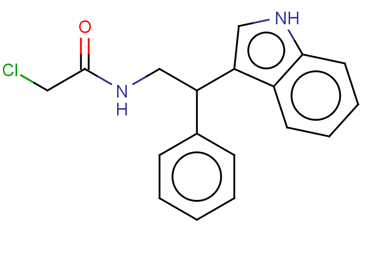 2-chloro-N-[2-(1H-indol-3-yl)-2-phenylethyl]acetamide