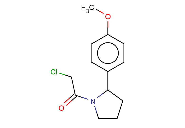 2-chloro-1-[2-(4-methoxyphenyl)pyrrolidin-1-yl]ethan-1-one