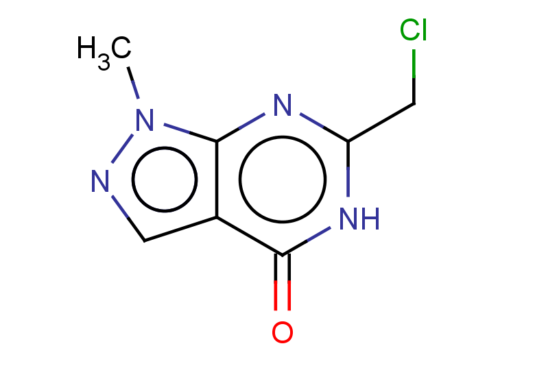 6-(chloromethyl)-1-methyl-1H,4H,5H-pyrazolo[3,4-d]pyrimidin-4-one